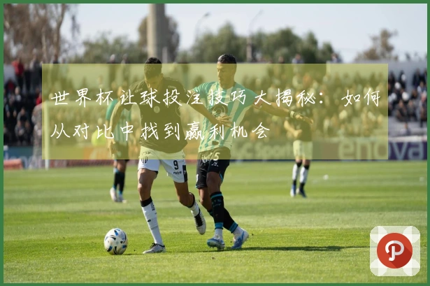 世界杯让球投注技巧大揭秘：如何从对比中找到赢利机会