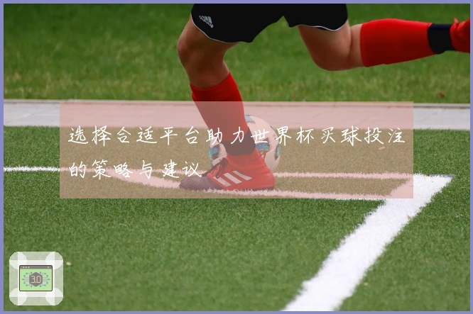 选择合适平台助力世界杯买球投注的策略与建议